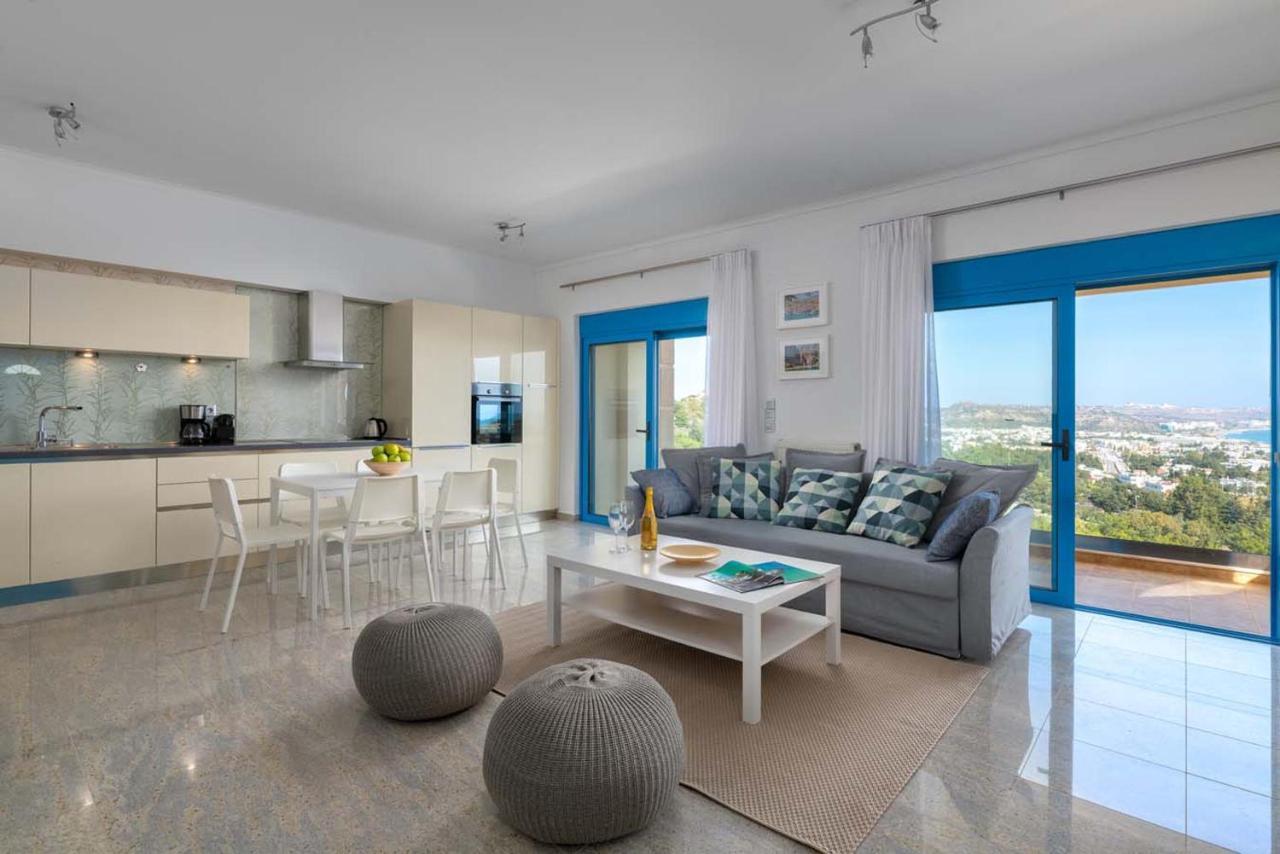 Appartement Aegean View Estates à Faliraki Extérieur photo